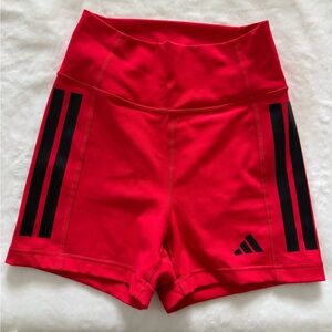 Adidas Women's Red Athletic Shorts
